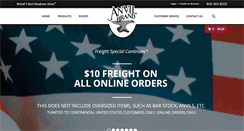 Desktop Screenshot of anvilbrand.com